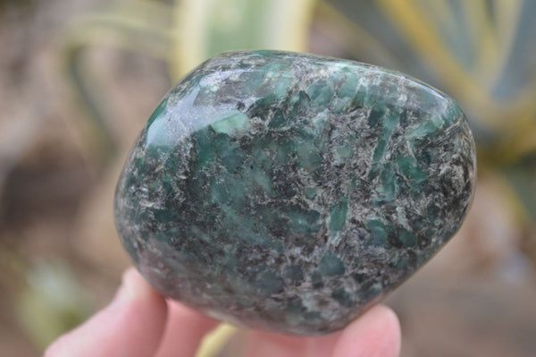 Polished Rare Emerald In Matrix Standing Free Forms  x 2 From Zimbabwe - Toprock Gemstones and Minerals 