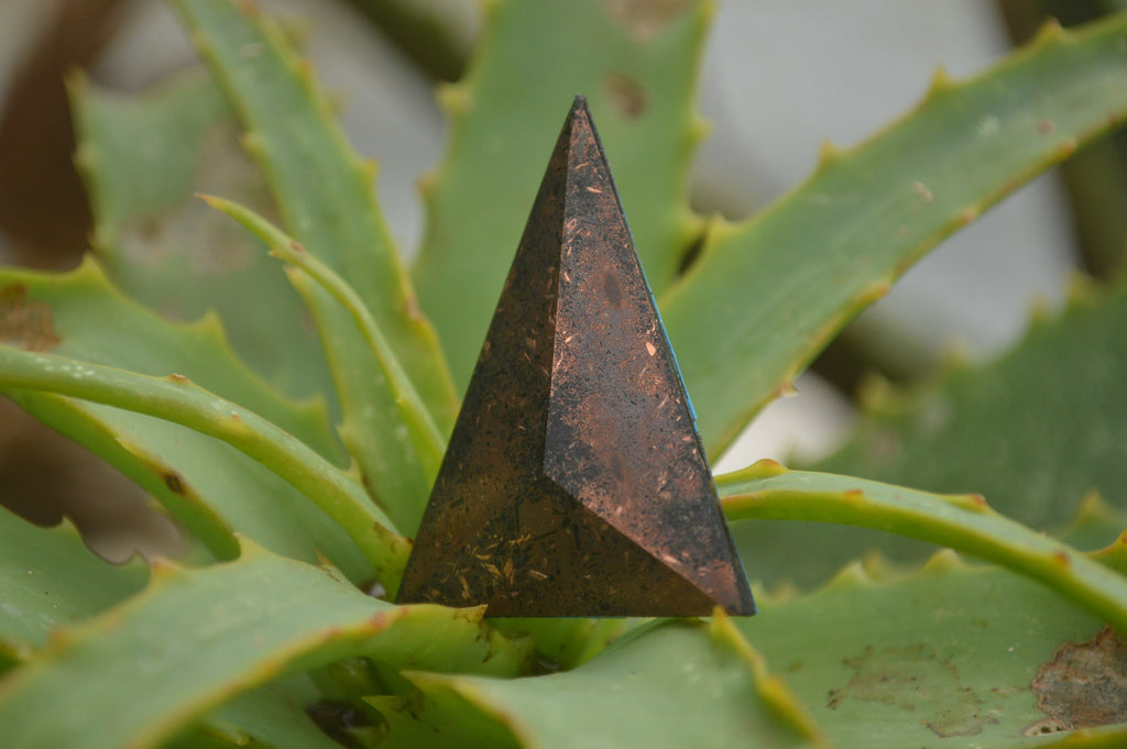 Polished Packaged Hand Crafted Triangle Organite Protective EMP Shields - sold per piece - From Bulwer, South Africa - TopRock
