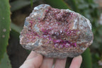 Natural Pink Salrose Cobaltion Dolomite Specimens  x 3 From Kakanda, Congo - Toprock Gemstones and Minerals 