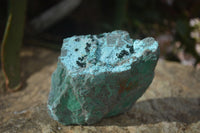 Natural Drusy Coated Chrysocolla Dolomite Specimens x 3 From Laputa Mine, Congo - Toprock Gemstones and Minerals 