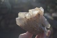 Natural Red Hematoid Quartz Clusters x 3 From Karoi, Zimbabwe - Toprock Gemstones and Minerals 