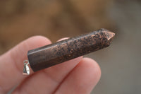 Polished Hand Crafted Organite Prism Pendant  - sold per piece - From Bulwer, South Africa - TopRock