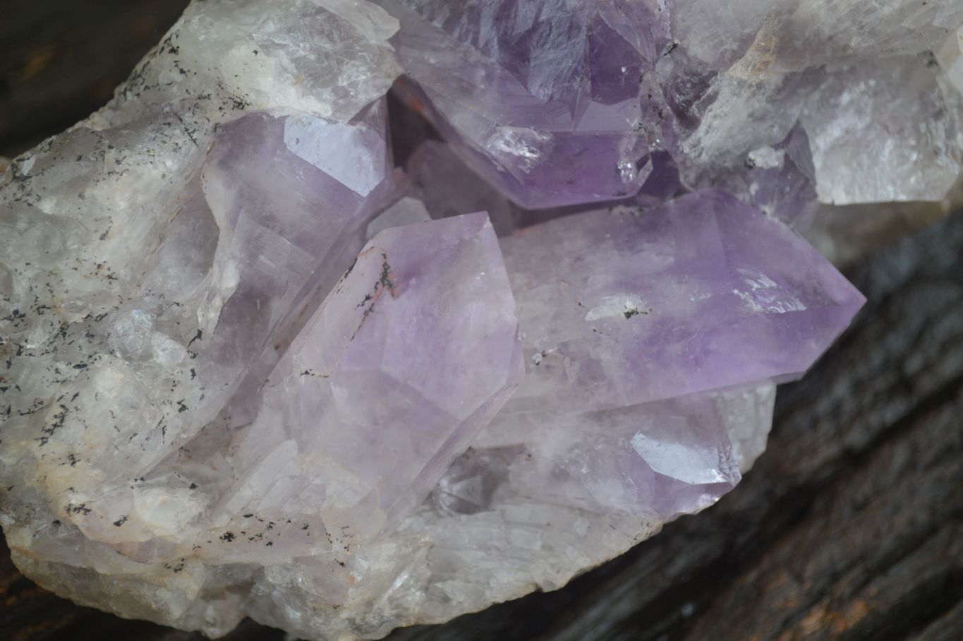 Natural Jacaranda Amethyst Cluster x 1 From Mumbwa, Zambia - TopRock