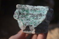 Natural Drusy Coated Chrysocolla & Malachite Dolomite Specimens x 6 From Congo - Toprock Gemstones and Minerals 