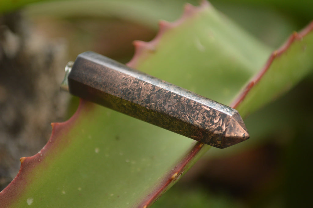 Polished Hand Crafted Organite Prism Pendant  - sold per piece - From Bulwer, South Africa - TopRock