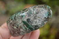 Polished Emerald In Matrix Standing Free Forms x 4 From Sandawana, Zimbabwe - TopRock