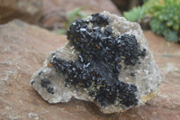 Natural Schorl Black Tourmaline Specimens  x 2 From Erongo Mountains, Namibia - TopRock