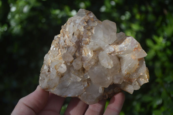 Natural Red Hematoid Quartz Clusters x 3 From Karoi, Zimbabwe - Toprock Gemstones and Minerals 