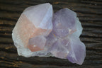 Natural Jacaranda Amethyst Clusters  x 2 From Zambia - Toprock Gemstones and Minerals 