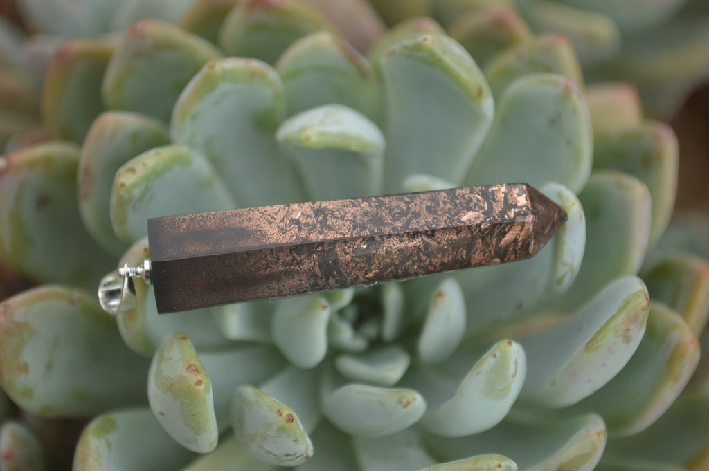 Polished Hand Crafted Organite Prism Pendant  - sold per piece - From Bulwer, South Africa - TopRock