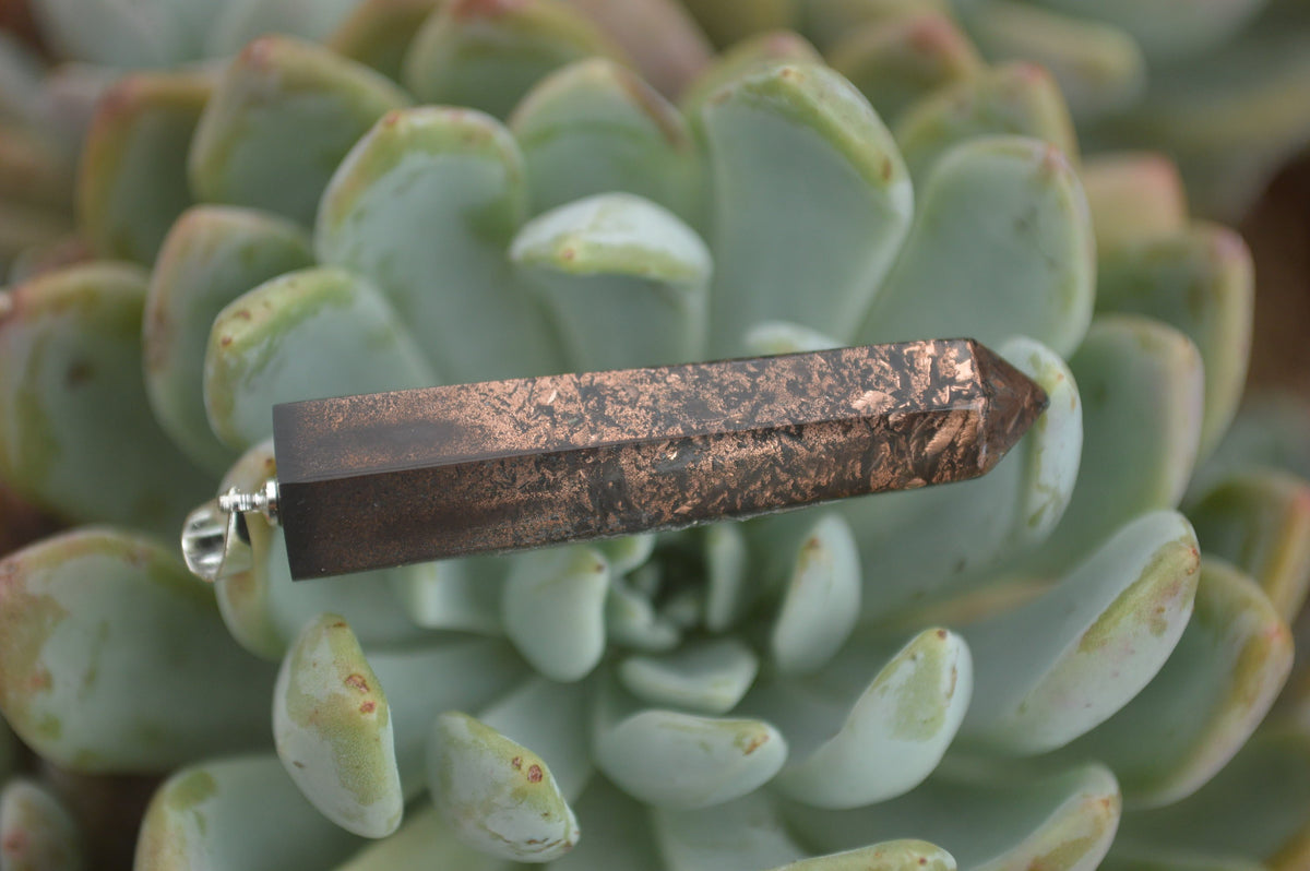 Polished Hand Crafted Organite Prism Pendant  - sold per piece - From Bulwer, South Africa - TopRock