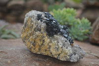 Natural Schorl Black Tourmaline Specimens  x 2 From Erongo Mountains, Namibia - TopRock