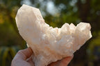Natural Large White Quartz Clusters  x 2 From Madagascar - TopRock