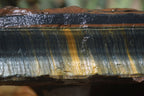 Natural Sliced Tigers Eye Specimen x 1 From Prieska, South Africa - Toprock Gemstones and Minerals 