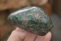 Polished Emerald In Matrix Standing Free Forms x 4 From Sandawana, Zimbabwe - TopRock