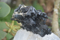 Natural Schorl Black Tourmaline Specimens  x 2 From Erongo Mountains, Namibia - TopRock