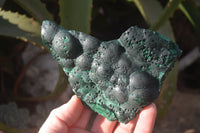 Natural Crystalline Botryoidal Malachite Specimens  x 3 From Congo - Toprock Gemstones and Minerals 