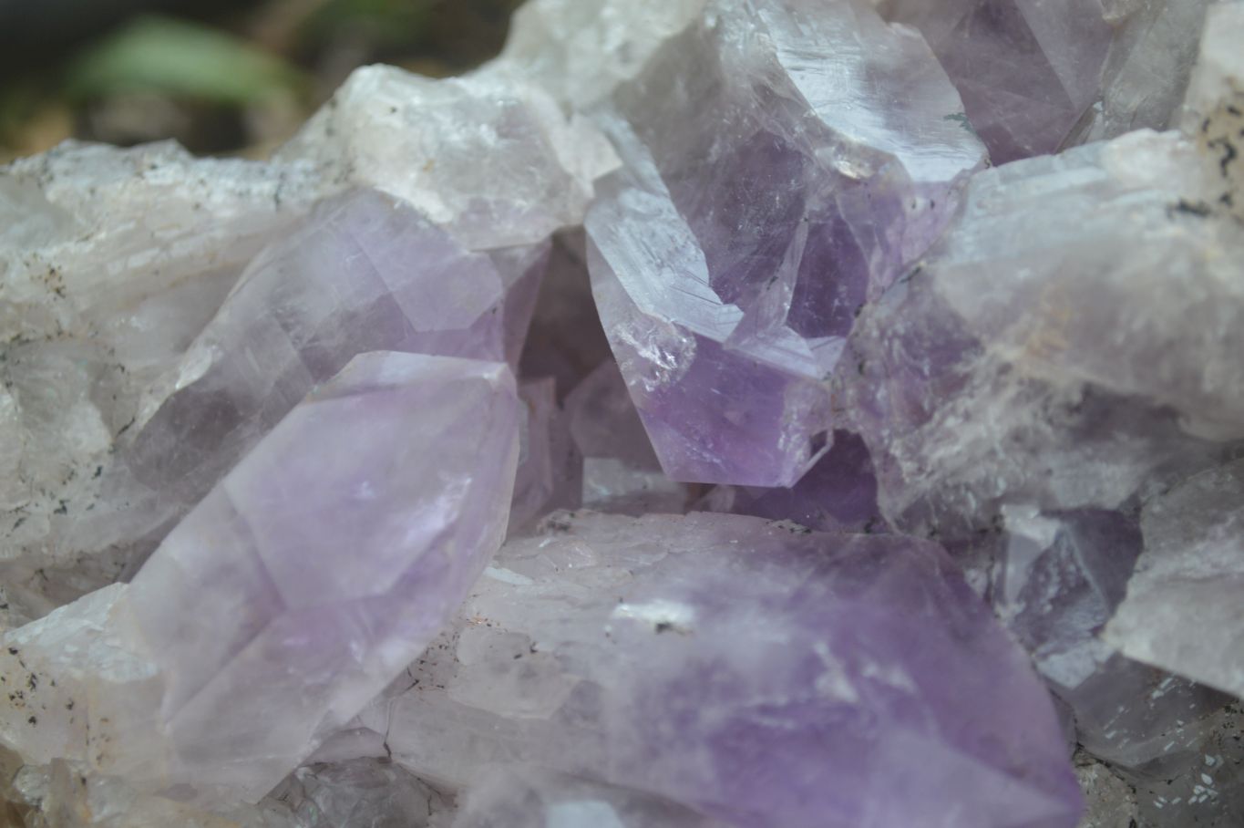 Natural Jacaranda Amethyst Cluster x 1 From Mumbwa, Zambia - TopRock