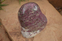 Polished Rubellite A Grade Large Standing Display Free form x 1 From Madagascar - Toprock Gemstones and Minerals 