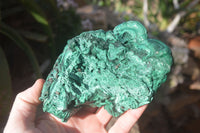 Natural Crystalline Botryoidal Malachite Specimens  x 3 From Congo - Toprock Gemstones and Minerals 