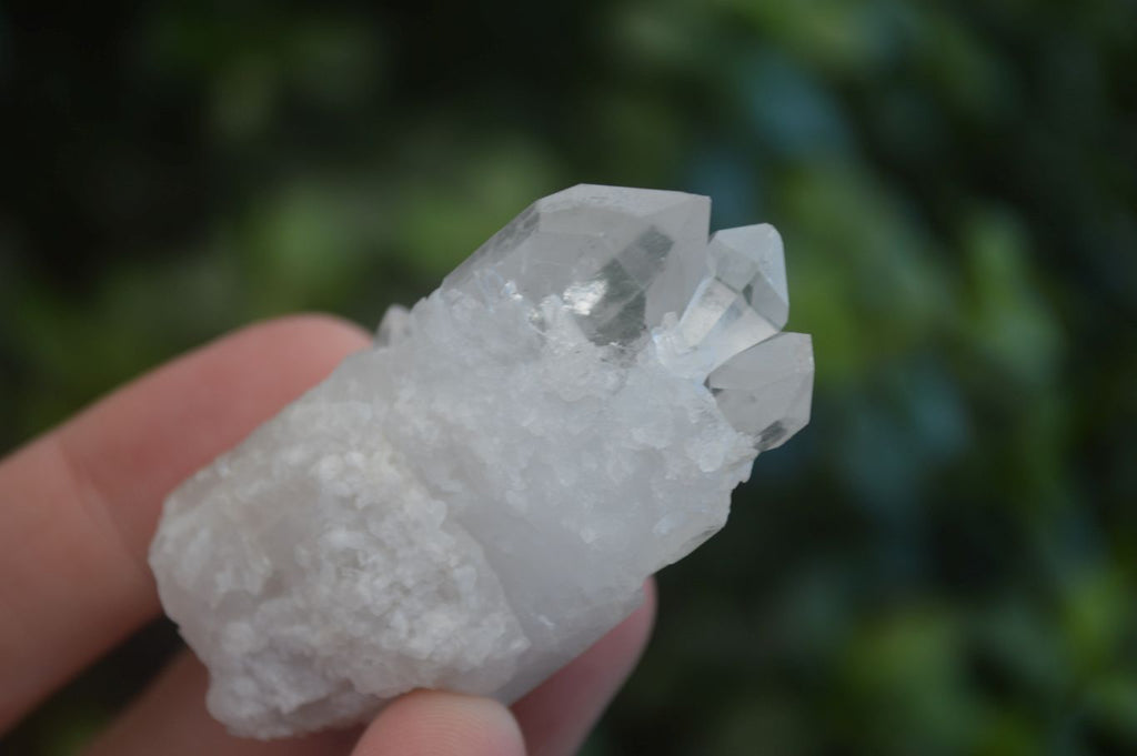 Natural Single Clear Quartz Crystals  x 35 From Madagascar - Toprock Gemstones and Minerals 