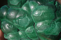 Natural Crystalline Botryoidal Malachite Specimens  x 3 From Congo - Toprock Gemstones and Minerals 