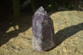 Polished Purple Lepidolite Point  x 1 From Madagascar - Toprock Gemstones and Minerals 