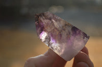 Polished Small Window Amethyst Quartz Points x 12 From Madagascar - Toprock Gemstones and Minerals 