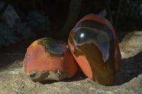 Polished One Side Polished Polychrome Jasper Nodules  x 3 From Madagascar - Toprock Gemstones and Minerals 