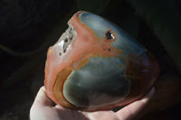 Polished One Side Polished Polychrome Jasper Nodules  x 3 From Madagascar - Toprock Gemstones and Minerals 