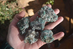 Natural Rare Emerald Mica In Matrix Cobbed Specimens x 20 From Mutoko, Zimbabwe - Toprock Gemstones and Minerals 
