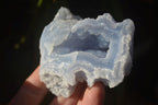 Natural Etched Blue Chalcedony Specimens  x 12 From Nsanje, Malawi - Toprock Gemstones and Minerals 