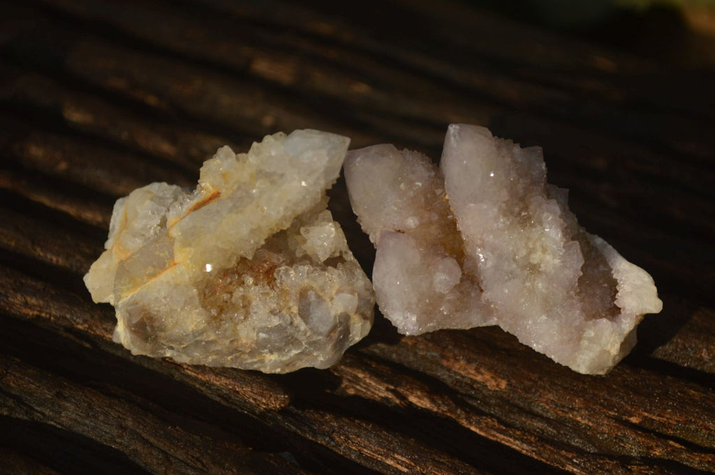 Natural Small White Spirit Fairy Quartz Clusters x 45 From Boekenhouthoek, South Africa - Toprock Gemstones and Minerals 