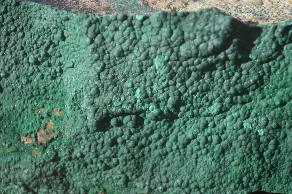 Natural Crystalline Malachite Specimens  x 6 From Congo - Toprock Gemstones and Minerals 