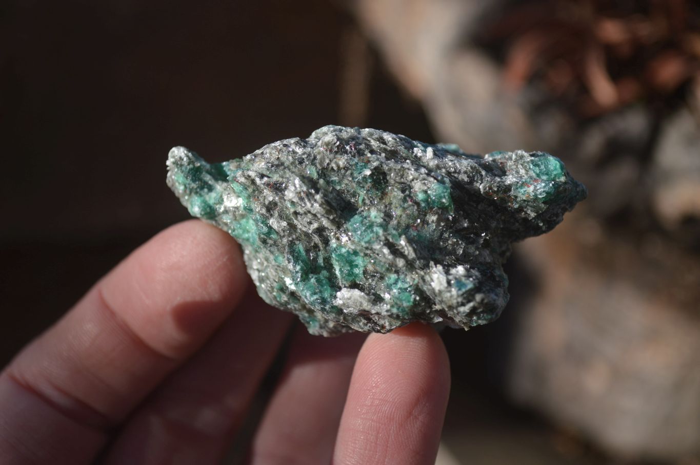 Natural Rare Emerald Mica In Matrix Cobbed Specimens x 20 From Mutoko, Zimbabwe - Toprock Gemstones and Minerals 