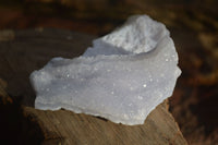 Natural Etched Blue Chalcedony Specimens  x 12 From Nsanje, Malawi - Toprock Gemstones and Minerals 