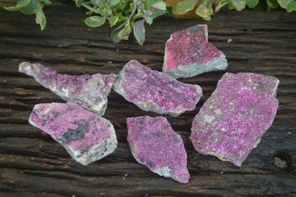 Natural Pink Salrose Cobaltion Dolomite Specimens  x 6 From Congo - Toprock Gemstones and Minerals 