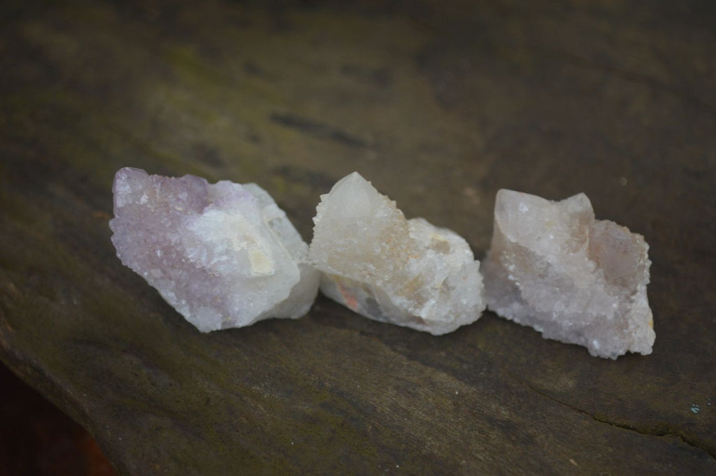 Natural Small Spirit Amethyst Quartz Crystals  x 63 From Boekenhouthoek, South Africa - Toprock Gemstones and Minerals 