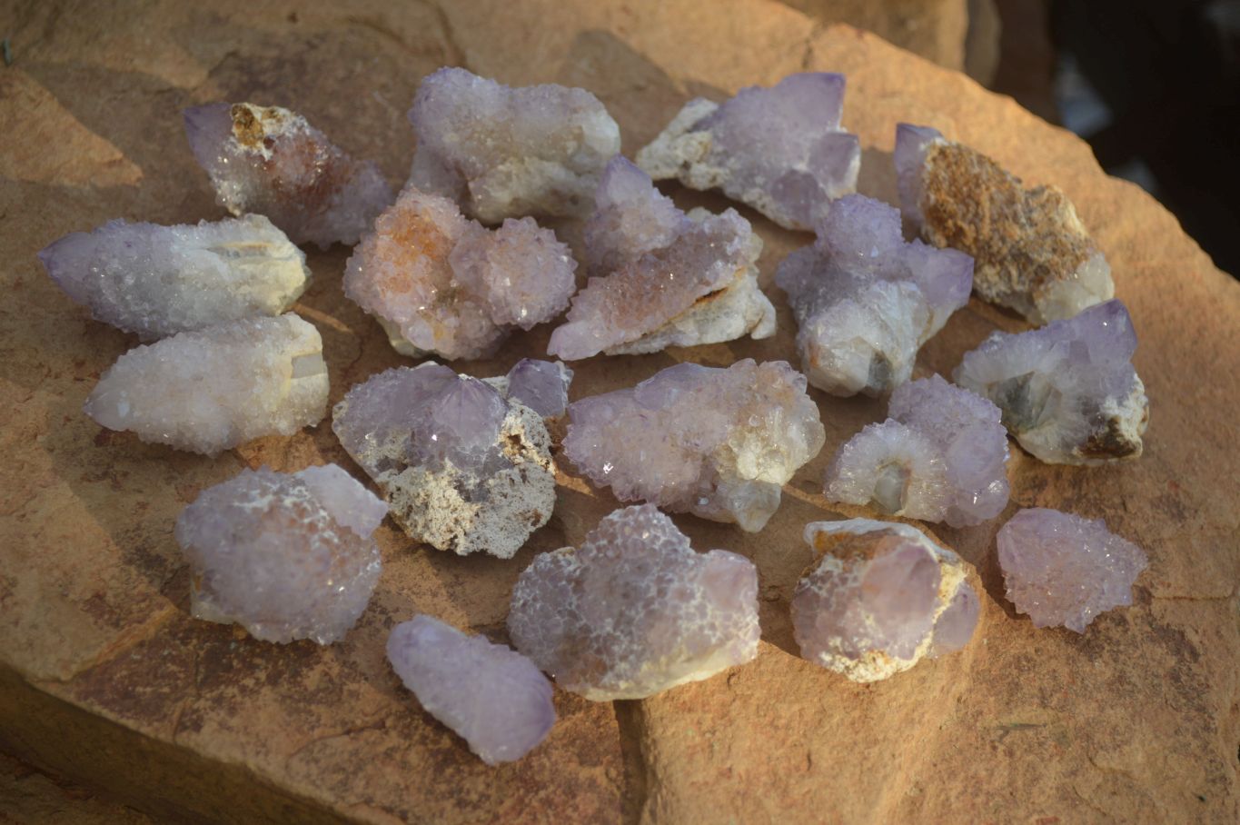Natural Spirit Amethyst Quartz Crystals  x 20 From Boekenhouthoek, South Africa - Toprock Gemstones and Minerals 