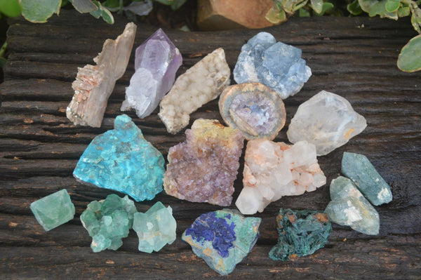 Natural Mixed Selection Of Retail Items  x 14 From Southern Africa - Toprock Gemstones and Minerals 