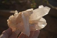 Natural Multi Terminated Quartz Clusters  x 4 From Madagascar - Toprock Gemstones and Minerals 