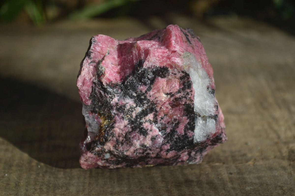 Natural Rough Red Rhodonite Specimens x 6 From Karoi, Zimbabwe - Toprock Gemstones and Minerals 