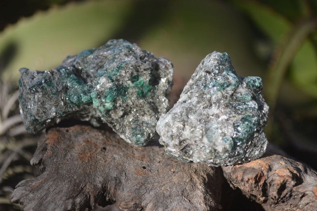 Natural Rare Emerald Mica In Matrix Cobbed Specimens x 20 From Mutoko, Zimbabwe - Toprock Gemstones and Minerals 