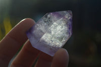 Polished Small Window Amethyst Points x 12 From Ankazobe, Madagascar - Toprock Gemstones and Minerals 