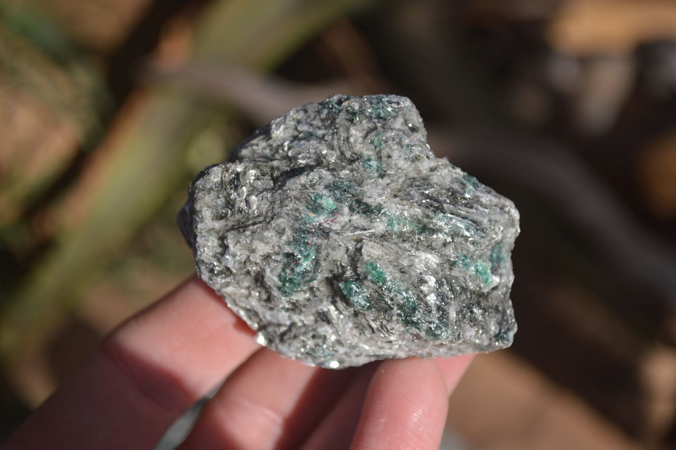 Natural Rare Emerald Mica In Matrix Cobbed Specimens x 20 From Mutoko, Zimbabwe - Toprock Gemstones and Minerals 