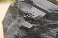 Natural Schorl Black Tourmaline Specimens x 2 From Erongo Mountains, Namibia - TopRock