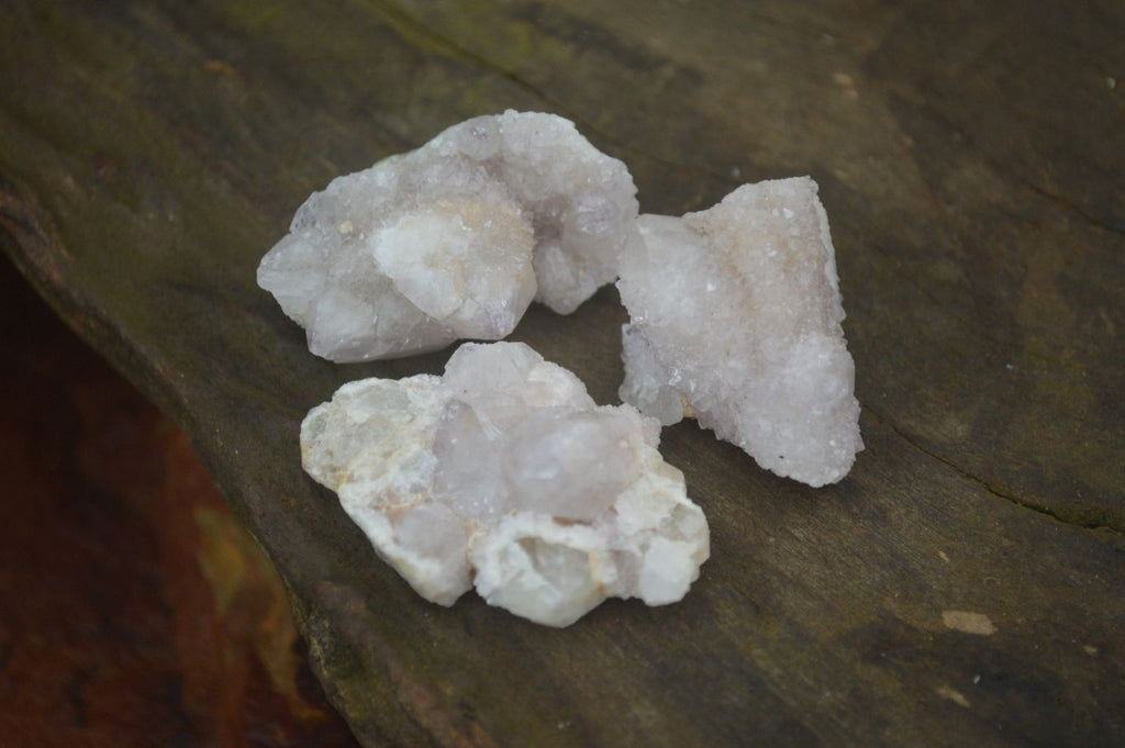 Natural Small Spirit Amethyst Quartz Crystals  x 63 From Boekenhouthoek, South Africa - Toprock Gemstones and Minerals 