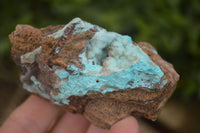 Natural Drusy Coated Chrysocolla & Malachite Specimens x 3 From Likasi, Congo - Toprock Gemstones and Minerals 
