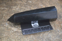 Polished Black Basalt Points  x 3 From Madagascar