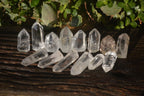 Polished Semi Optic Quartz Points x 24 From Madagascar - Toprock Gemstones and Minerals 